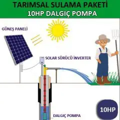 SENMAX  10HP DALGIÇ POMPA - TARIMSAL SULAMA SİSTEMİ