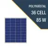 SENMAX  85W POLYKRİSTAL GÜNEŞ PANELİ