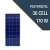 SENMAX  170W POLYKRİSTAL GÜNEŞ PANELİ